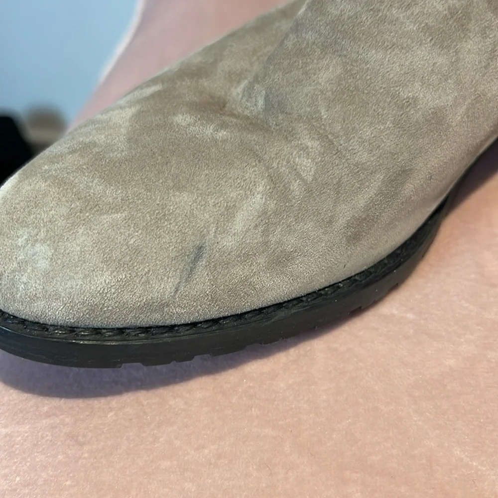 Stuart Weitzman Fringed 50/50 Boots - Picture 5 of 6